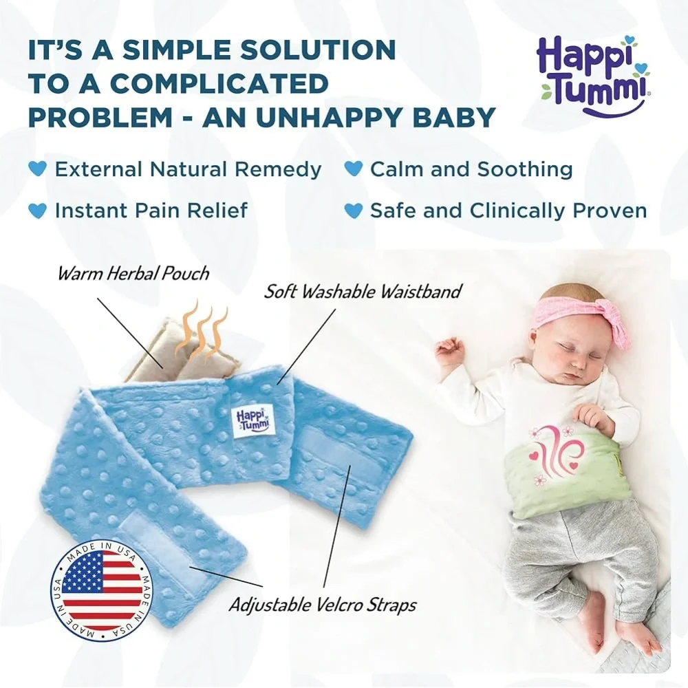 Happi tummi and bebo heated gas and upset stomach relief bands - Picture 3 of 6